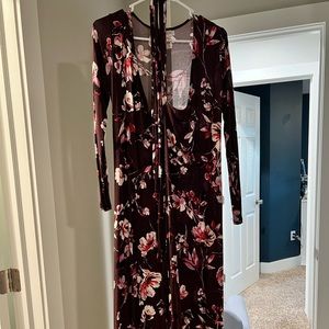 Motherhood Maternity Wrap Dress